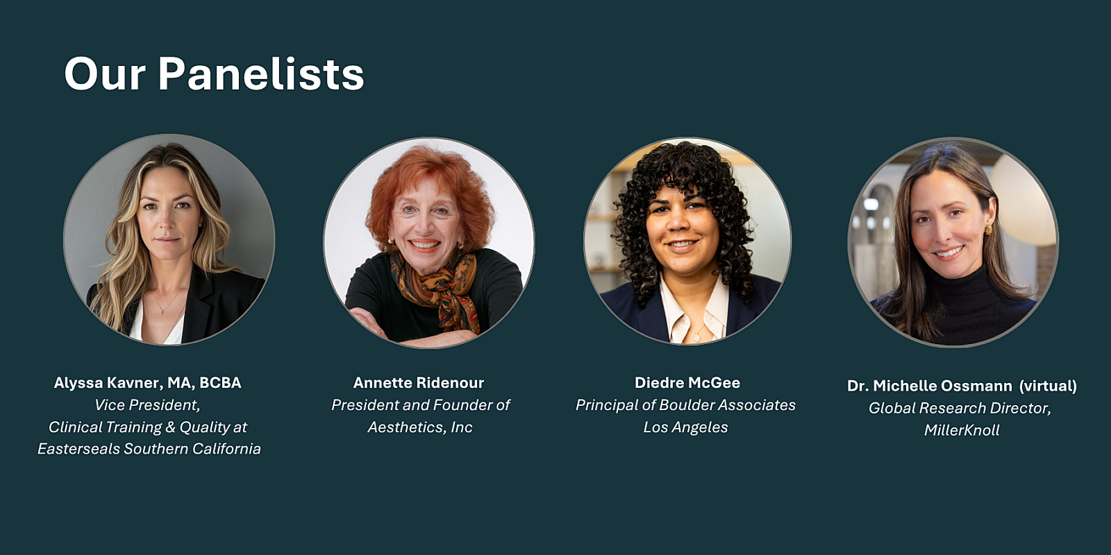 Panelists